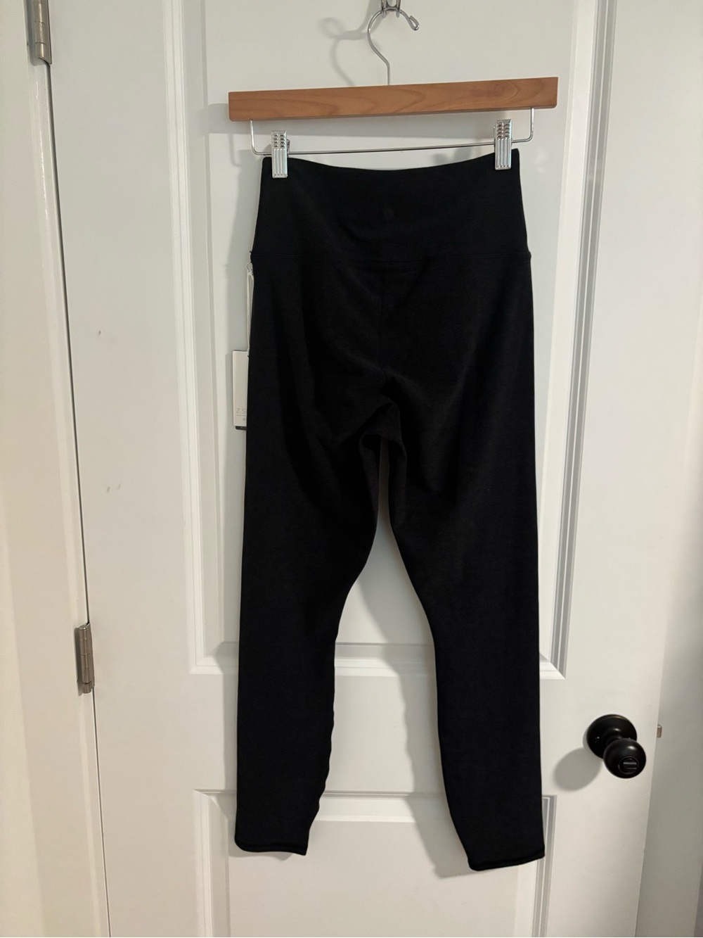 NWT Z SUPPLY Solstice 7/8 Legging Black Sands Charcoal Gray Size Medium - Picture 10 of 12